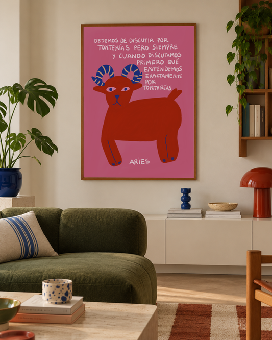 Aries — Lámina Horóscopo