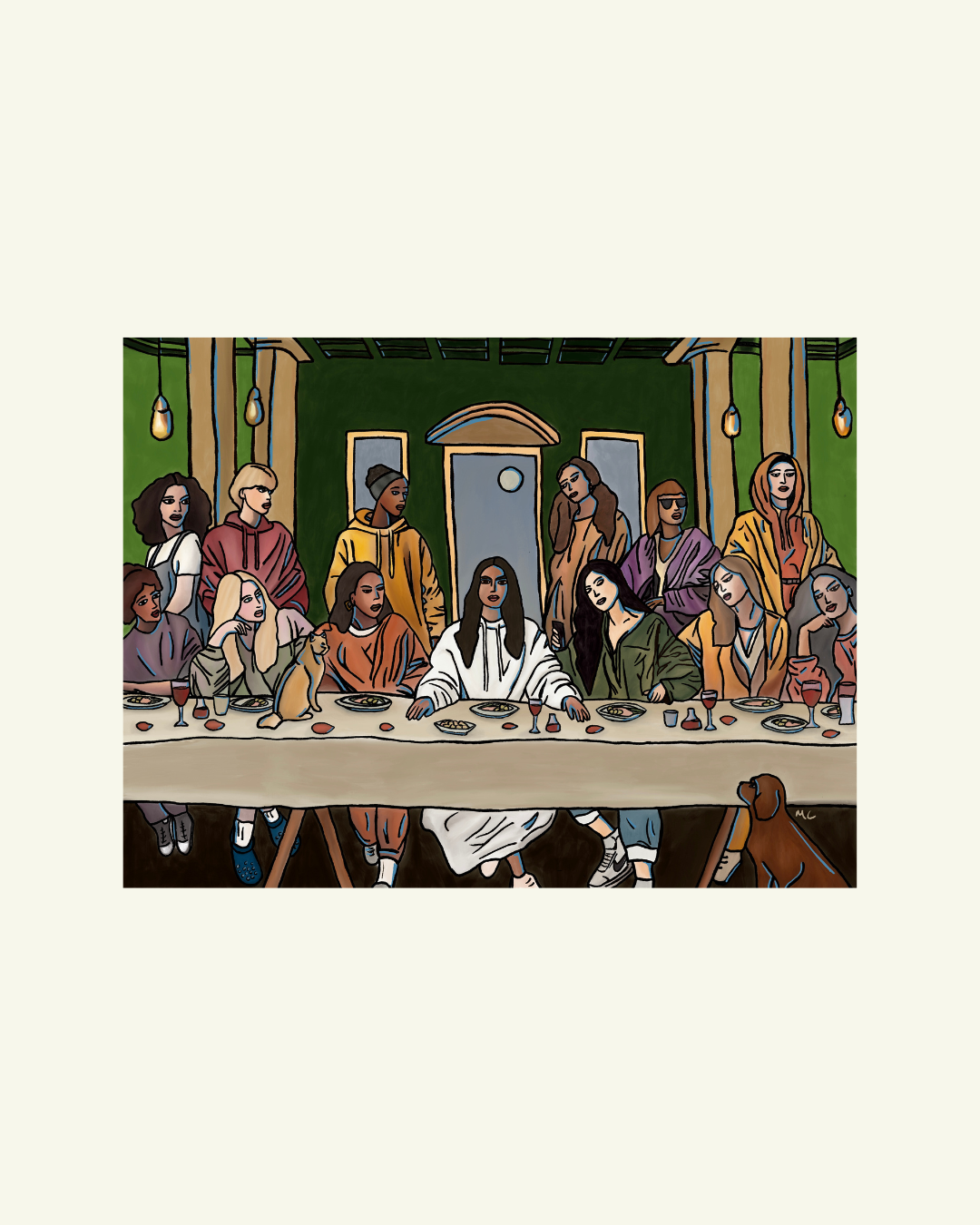 Cena de santas