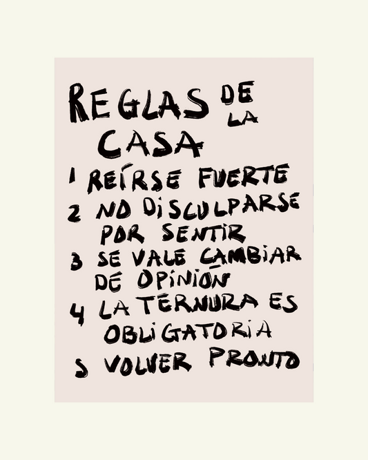 Reglas de la casa