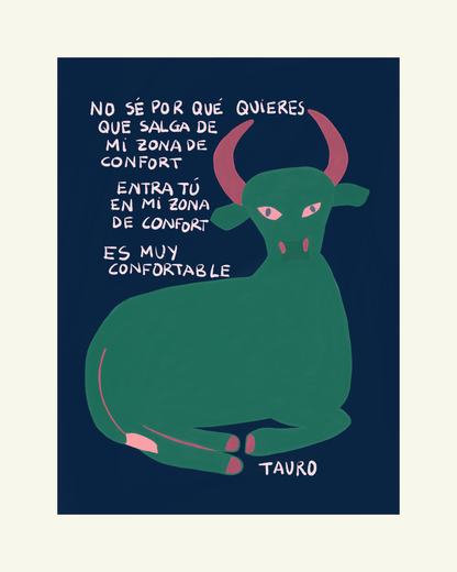 Tauro — Lámina Horóscopo