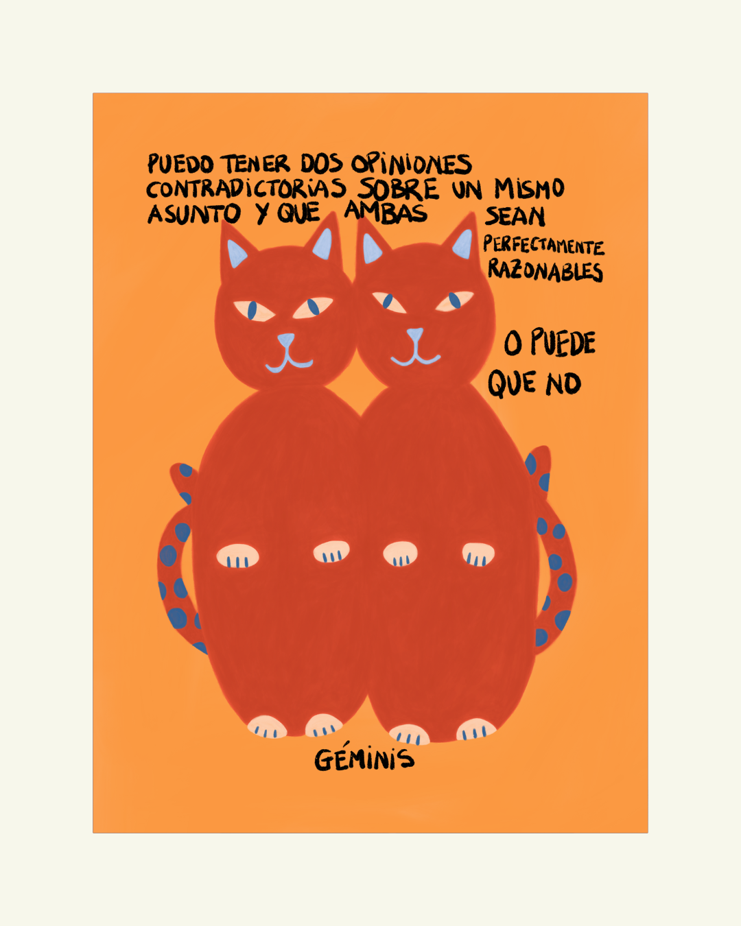 Géminis — Lámina Horóscopo