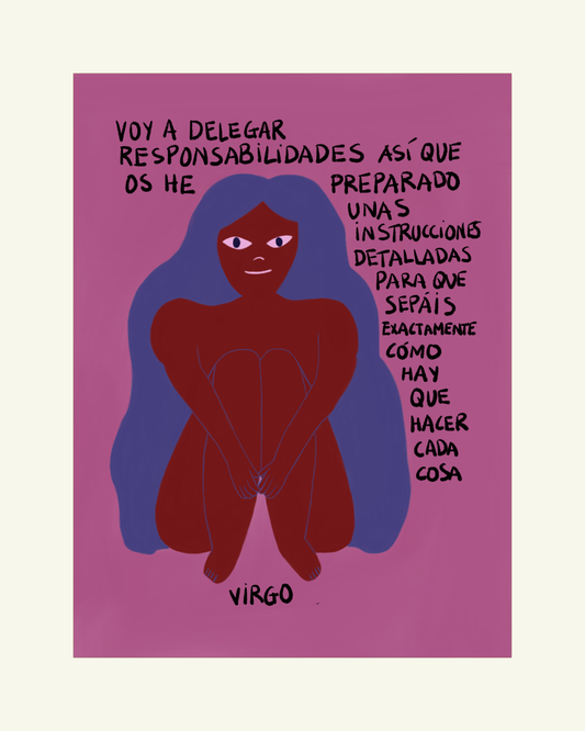 Virgo — Lámina Horóscopo