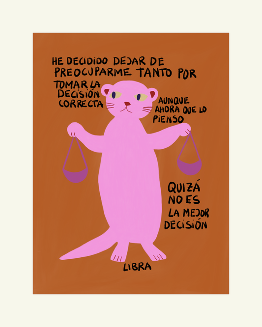 Libra — Lámina Horóscopo
