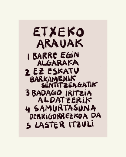 Reglas de la casa