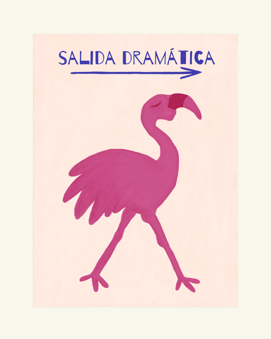 Salida dramática