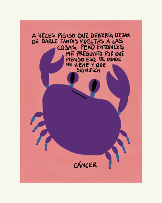 Cáncer — Lámina Horóscopo