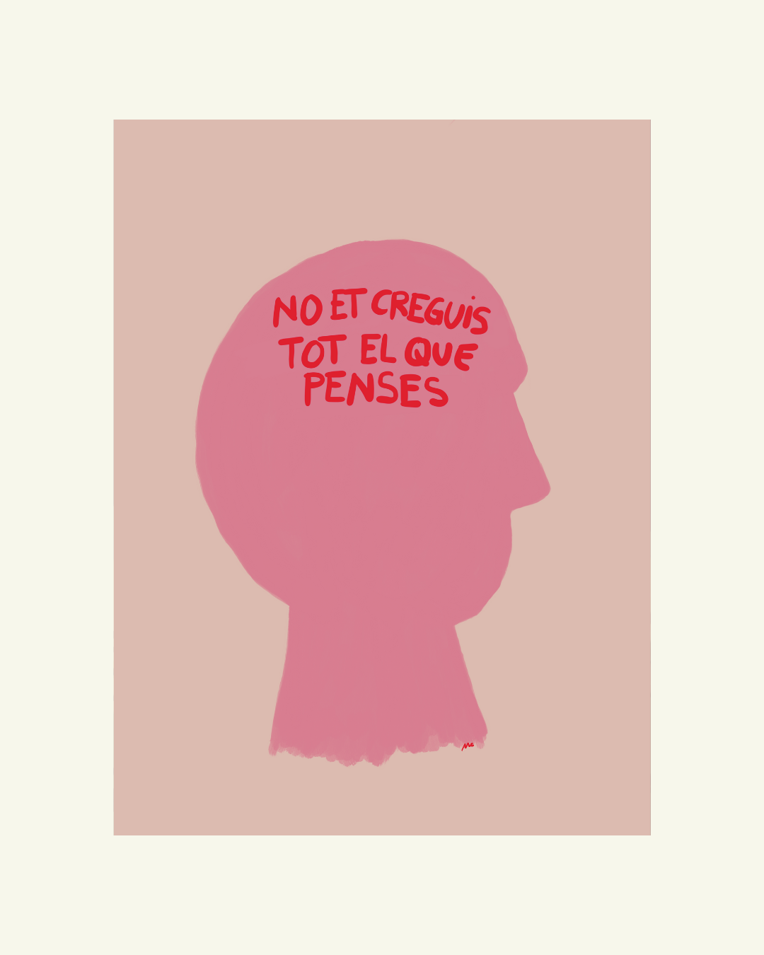 No te creas todo lo que piensas